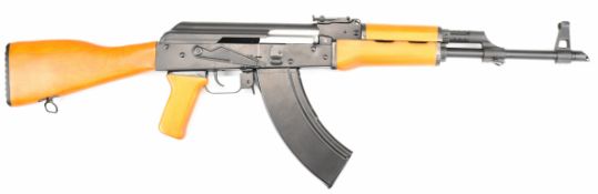Cybergun Kalashnikov AK47 .177 CO2 air rifle with wooden pistol grip and stock, sling mounts,