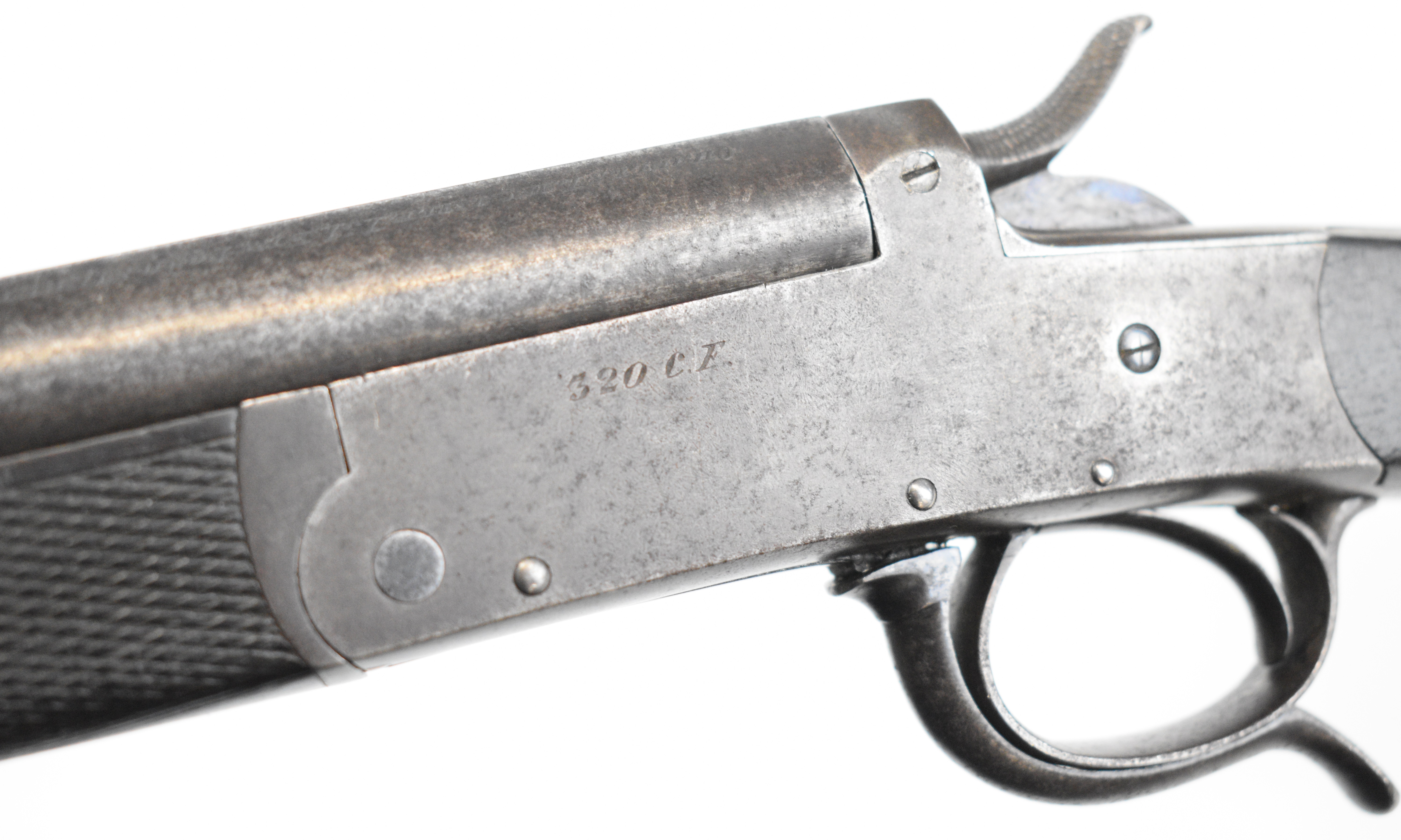 Charles Lancaster .320 hammer action rook rifle converted to .410 shotgun with push forwards - Image 18 of 42