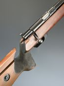 Anschutz Match 54 .22 bolt-action target rifle with shaped and textured semi-pistol grip, adjustable