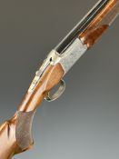 Browning 525 20 bore over and under ejector shotgun with engraved lock, trigger guard and underside,