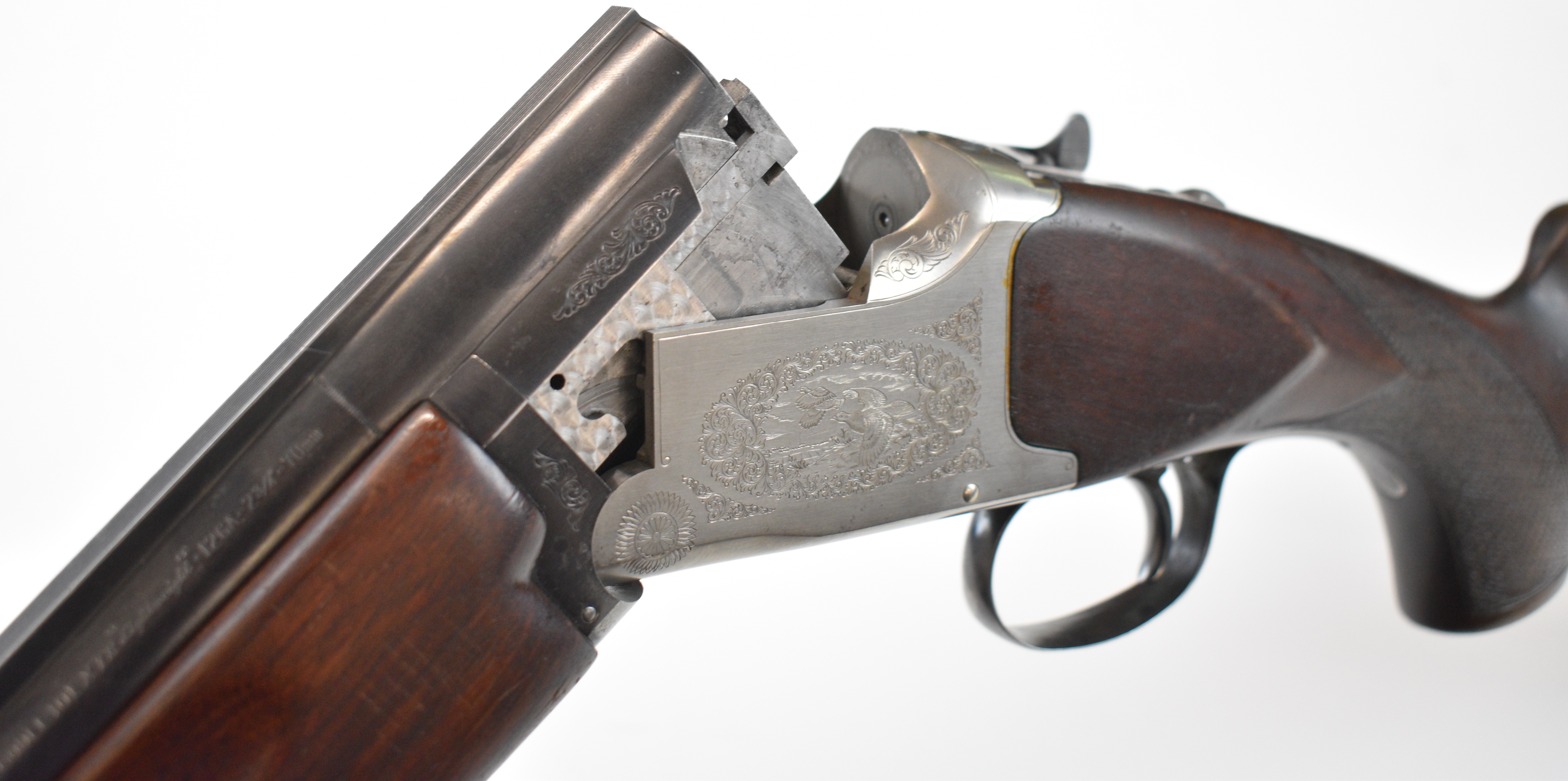 Winchester 101 XTR Lightweight 12 bore over and under ejector shotgun with engraved scenes of - Image 26 of 27