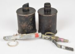 Two inert Russian RG42 hand grenades