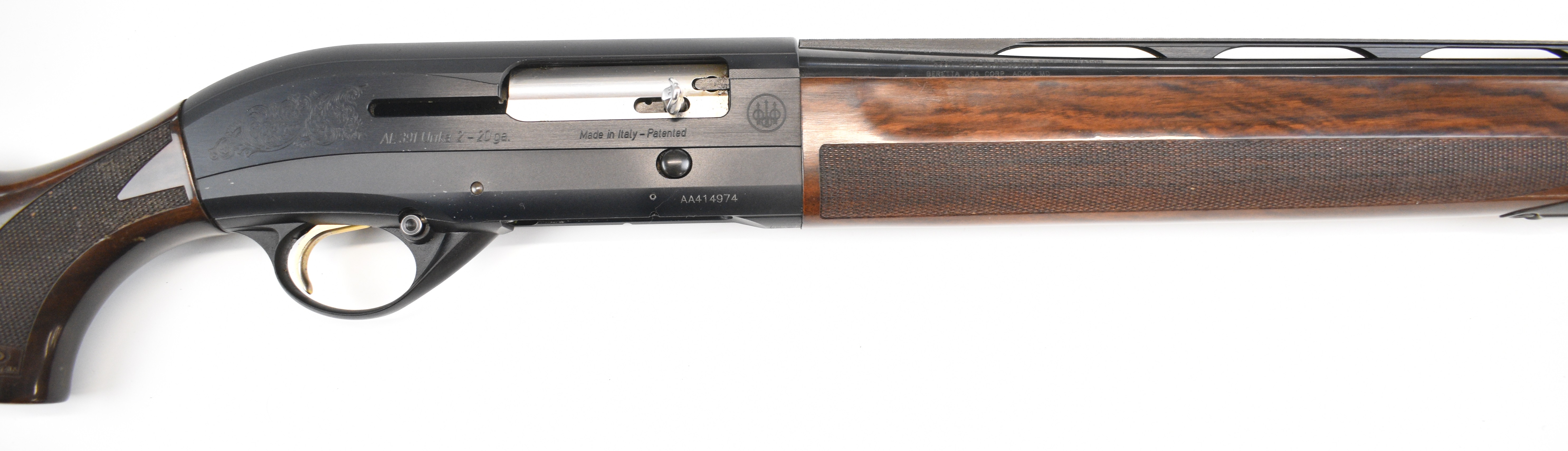 Beretta AL 391 Urika 20 bore 3-shot semi-automatic shotgun with named and engraved action, chequered - Image 9 of 24