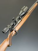 Ruger Model 77/22 .22 semi-automatic rifle with chequered semi-pistol grip and forend, multi-shot