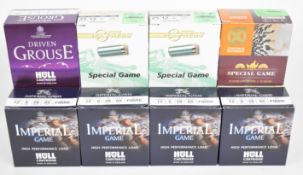 Three hundred 12 bore shotgun cartridges including Hull Cartridge Driven Grouse and Imperial Game