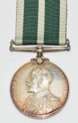 Royal Navy Reserve George V Long Service & Good Conduct Medal named to V 753 E Gouder Stocker, RNR