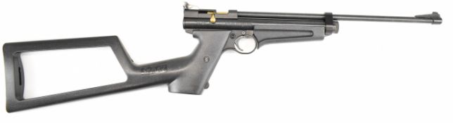 Crosman 2250B .22  CO2 air rifle with textured pistol grip, composite skeleton stock and Crosman