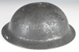 WW2 Bakelite Home Front helmet with leather interior
