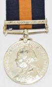 Cape of Good Hope General Service Medal 1900 with clasp for Bechuanaland, naming partly erased but V