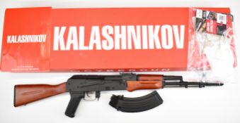 Cybergun Kalashnikov AK47 .177 CO2 air rifle with wooden stock, pistol grip, sling mounts,