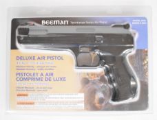 Beeman P17 Deluxe Series Model 2004 .177 air pistol with adjustable sights and trigger, serial