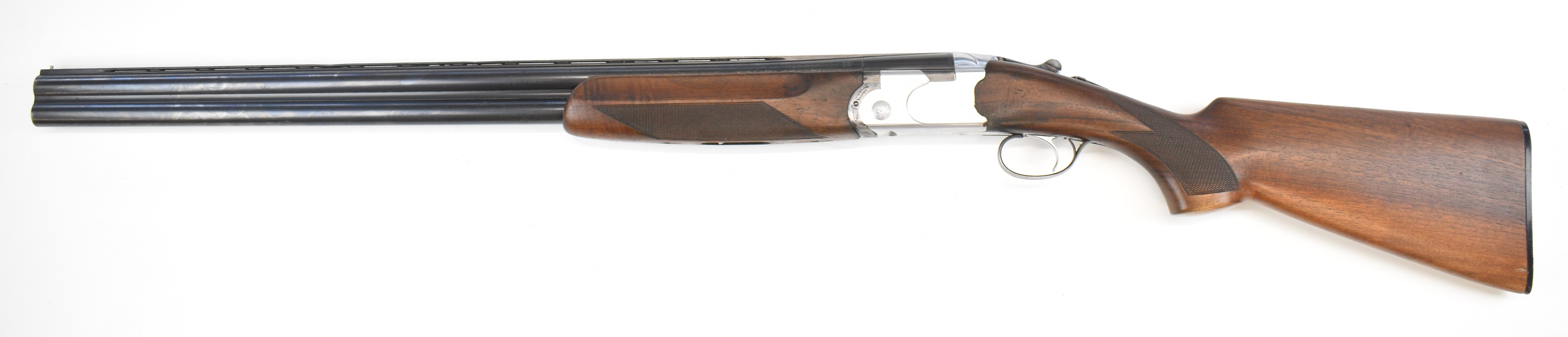 Beretta S685E 12 bore over and under ejector shotgun with engraved lock, underside, trigger guard, - Image 3 of 50