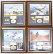 Philip West, Richard Harpum and Denis Pannet, four Winston Churchill WW2 themed limited edition