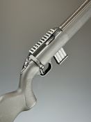 Webley & Scott Xocet .22 bolt-action target rifle with composite stock, textured semi-pistol grip,