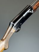 Franchi 12 bore 3-shot semi-automatic shotgun with chequered semi-pistol grip and forend, sling