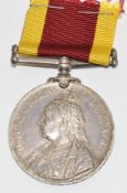 China War Medal 1900 named to W Baker A.B, HMS Endymion