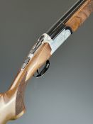 Lincoln Premier No 2 20 bore over and under ejector shotgun with engraved scenes of rabbits and