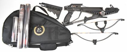 EK Archery Research RX Cobra System take down crossbow with composite tactical stock, textured