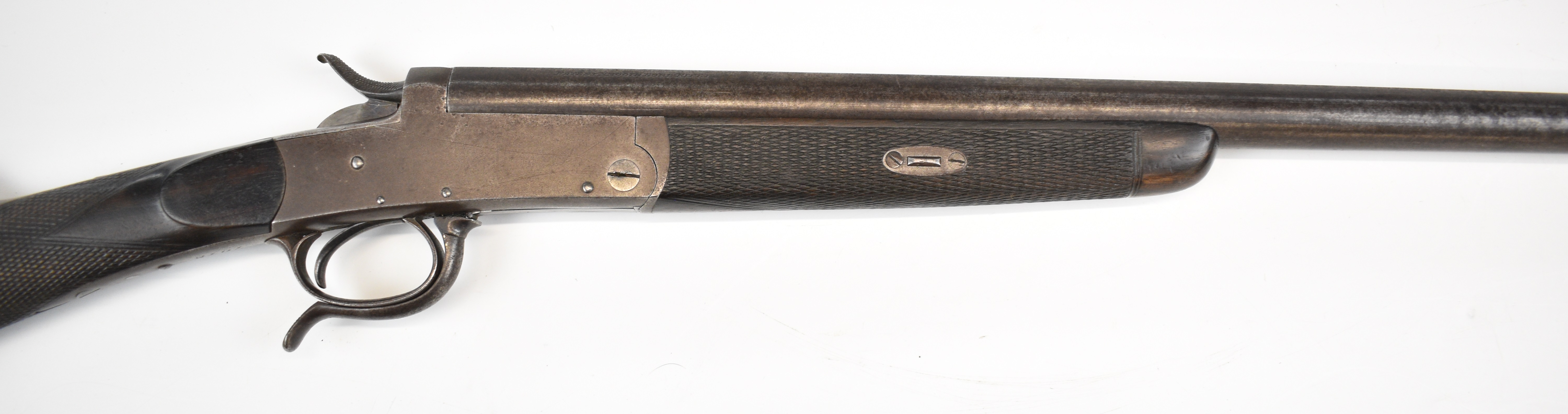 Charles Lancaster .320 hammer action rook rifle converted to .410 shotgun with push forwards - Image 28 of 42