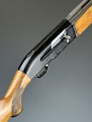 Beretta A303 L 12 bore 3-shot semi-automatic shotgun with named and engraved action, chequered