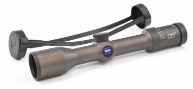 Zeiss Duralyt 2-8x42 rifle scope with lens covers.
