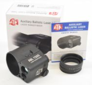 ATN 1500 Auxiliary Ballistic Laser Rangefinder, unused in original fitted box with owner's manual.