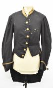 Victorian Royal Navy Officer's coat retaining some lace and buttons, Henry Poole & Company,