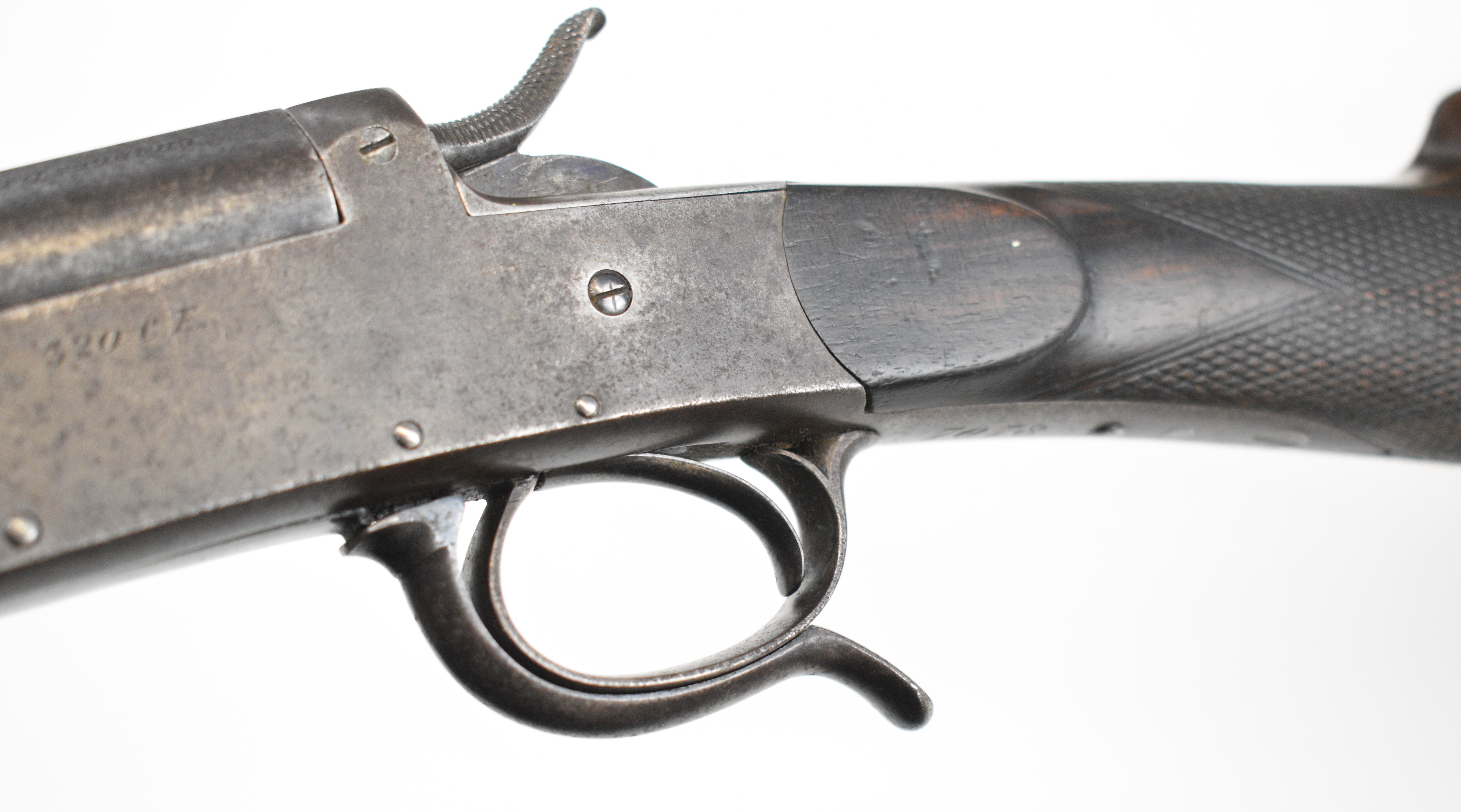 Charles Lancaster .320 hammer action rook rifle converted to .410 shotgun with push forwards - Image 40 of 42