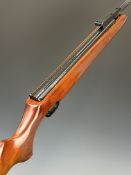 Remington Express GR .22 air rifle with chequered semi-pistol grip and forend and adjustable trigger