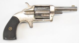 Norwich Arms Co Nonpareil .32 rimfire five-shot single-action revolver with sheath trigger,