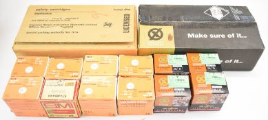 Three hundred 28 bore shotgun cartridges Lyalvale Express Supreme Game 21g 7 shot and Eley Grand