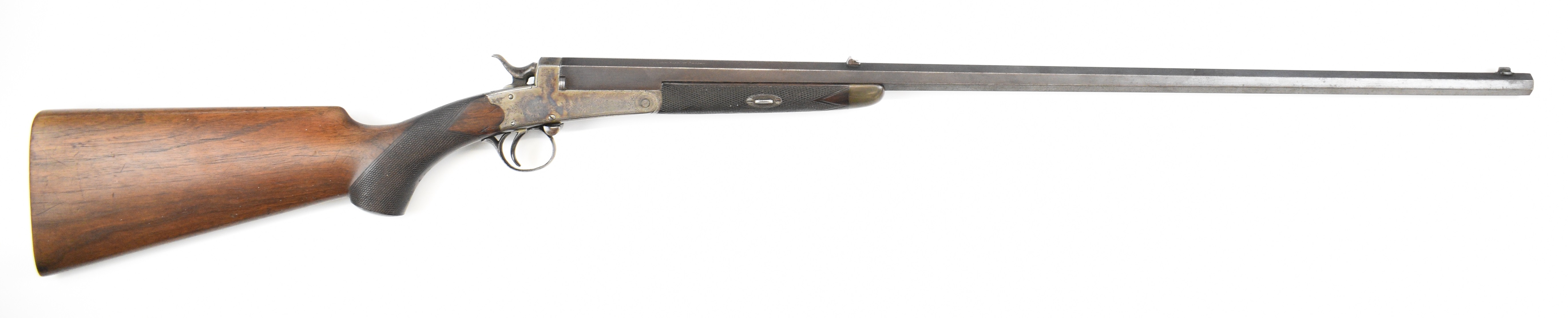 Holland & Holland .410 shotgun converted from a rook rifle with engraved action, top strap, side - Image 3 of 23