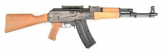 German Sport Guns (GSG) Kalashnikov AK47 .22 semi-automatic rifle with wooden pistol grip and stock,