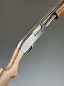 Squires Bingham 12 bore 3-shot pump-action shotgun with semi-pistol grip and 28 inch barrel