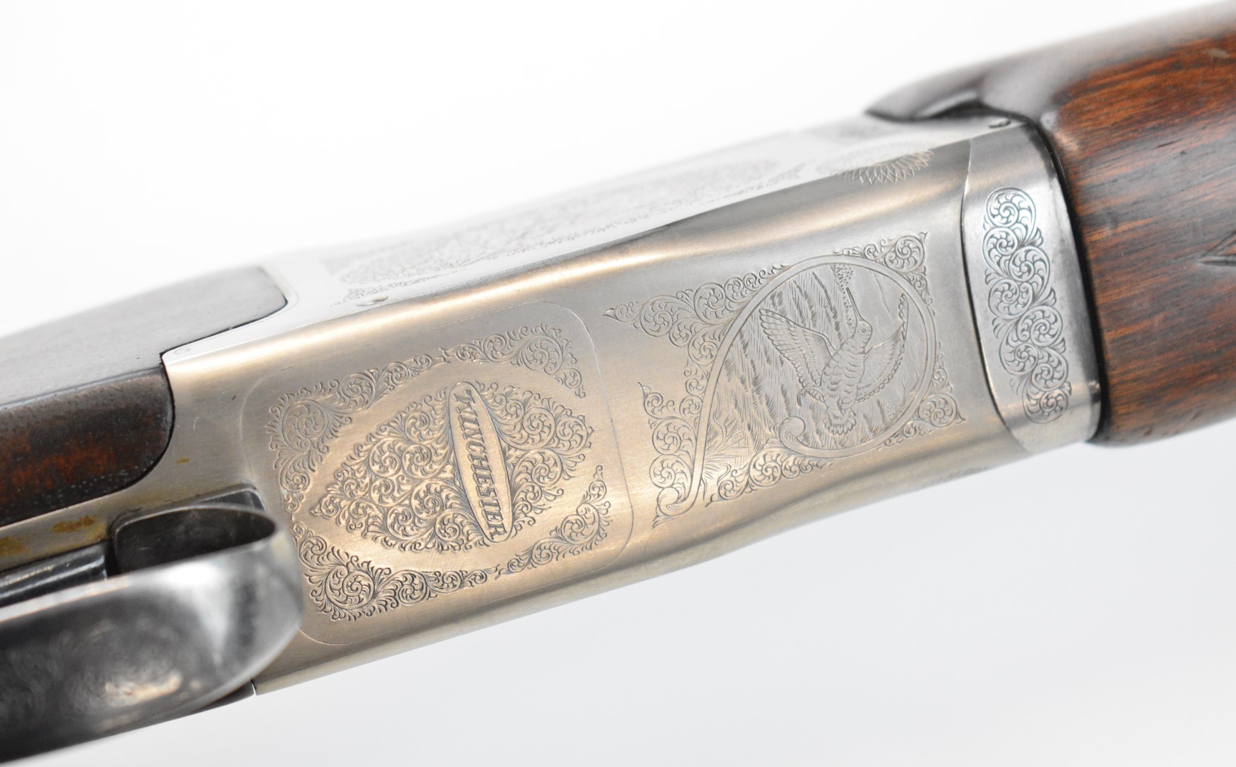 Winchester 101 XTR Lightweight 12 bore over and under ejector shotgun with engraved scenes of - Image 16 of 27