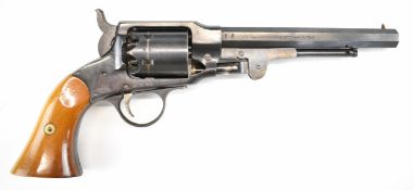 Armi San Paolo Rogers & Spencer .44 six shot single action percussion revolver with brass trigger