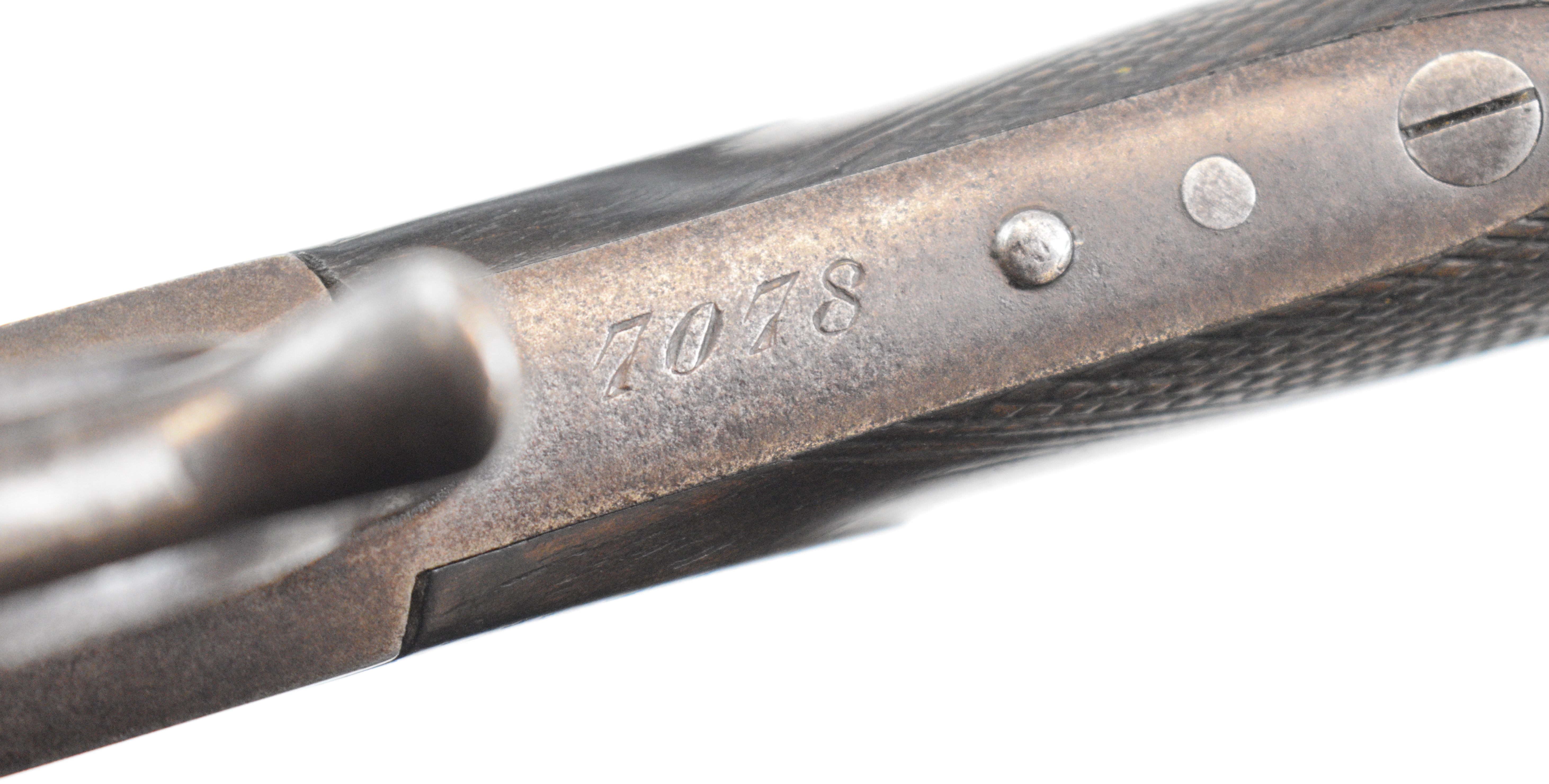 Charles Lancaster .320 hammer action rook rifle converted to .410 shotgun with push forwards - Image 21 of 42