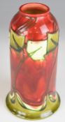 Minton Secessionist tube lined vase no 46, H16cm