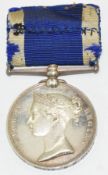 Coast Guard Queen Victoria Long Service & Good Conduct Medal named to William Brice, HM Coast Guard