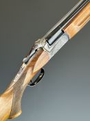 Sportarmi 12 bore over and under ejector shotgun with engraved locks, underside, top plate and thumb
