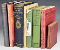 Collection of nine books including Mountain Operations FM 31-72 Department Of Army Field Manual,