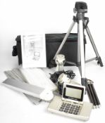 CED M2 gun chronograph in original carry case with accessories and tri-pod.