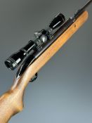 BSA Airsporter Mk.1 .22 under-lever air rifle with semi-pistol grip, raised cheek-piece and