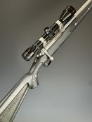 Ruger Model 77/22 .22 semi-automatic rifle with named composite stock, multi-shot magazine, sling