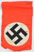 German WW2 Nazi Third Reich arm band with paper RZM label
