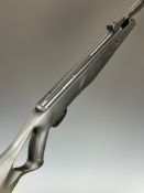 Crosman F4 Model 6-CSF42SS .22 air rifle with composite skeleton stock, textured grip, adjustable