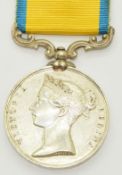 Baltic Medal 1856, unnamed as issued