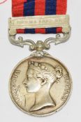 Indian General Service Medal 1854 with clasp for Burma 1887-89 named to 1776 Pte W Watson, 2nd Reg