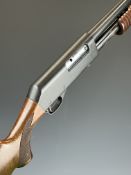 Fabarm 12 bore 3-shot pump-action shotgun with chequered semi-pistol grip, sling mounts and named 28