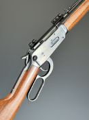 Winchester Model 94AE .357/38 underlever action rifle with adjustable sights, scope mounts and 16
